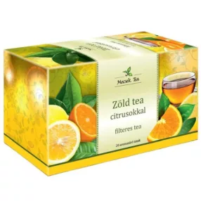 MECSEK ZÖLDTEA CITRUS 20X 2G FILTERES