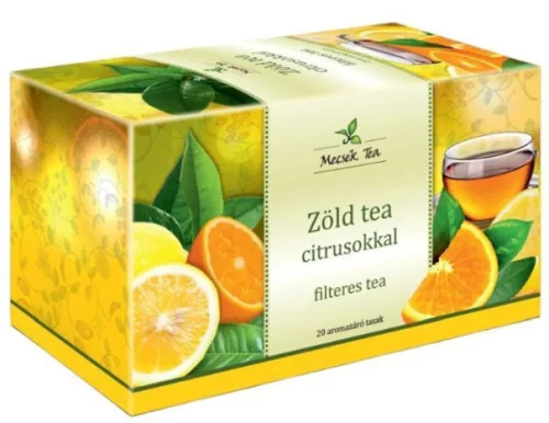 MECSEK ZÖLDTEA CITRUS 20X 2G FILTERES