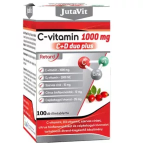 JUTAVIT RET C+D DUO PLUS C 1000 TBL 100X