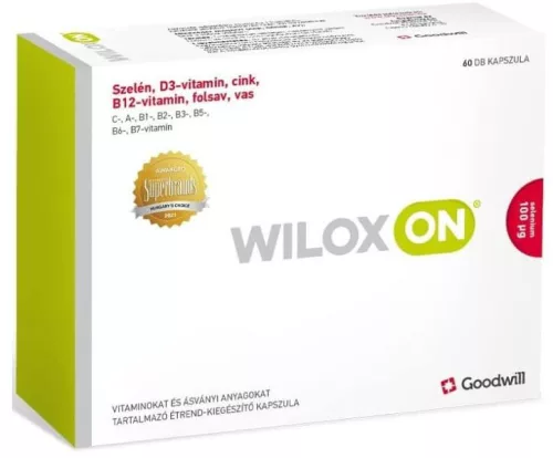 WILOXON ÉTRENDKIEGÉSZÍTŐ KAPSZULA 60X