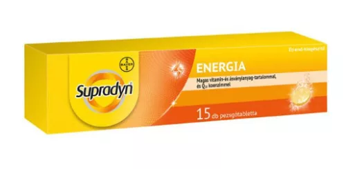 SUPRADYN ENERGIA PEZSGŐTABLETTA 15X