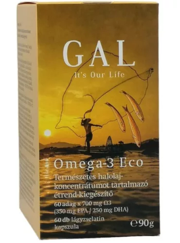 GAL OMEGA-3 ECO TERM HALOLAJ KAPSZ 60X