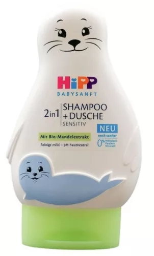 HIPP BABYSANFT SAMPON TUSFÜRDŐ 200ML