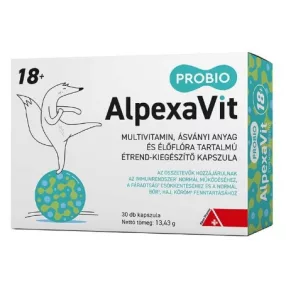 ALPEXAVIT PROBIO 18+ KAPSZULA 30X
