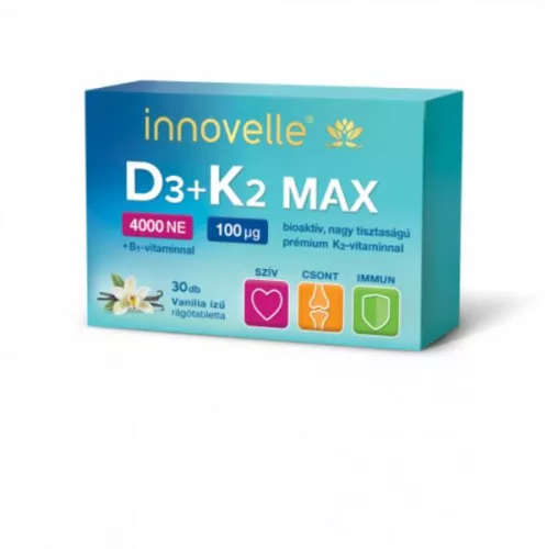 INNOVELLE D3+K2 MAX 4000NE RÁGÓTABL 30X