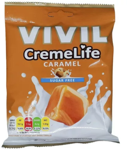 VIVIL CUKMENT CUKORKA KRÉMKARAMELL 60G