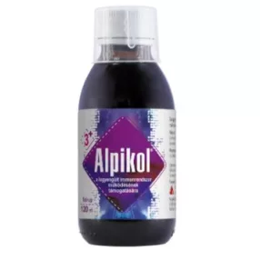 ALPIKOL GYÓGYNÖV CINK SZIRUP MÁLNA 120ML