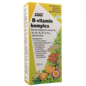 B VITAMIN KOMPLEX SZIRUP 250ML SALUS