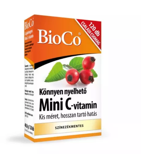 MINI C-VITAMIN CSIPKEB RTABL 120X BIOCO