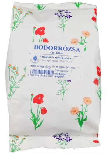 VÍRUSKERGETŐ BODORRÓZSA TEA 50G GYÓGYFŰ