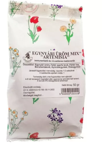 ARTEMISIA EGYNYÁRI ÜRÖM TEA 50G GYÓGYFŰ