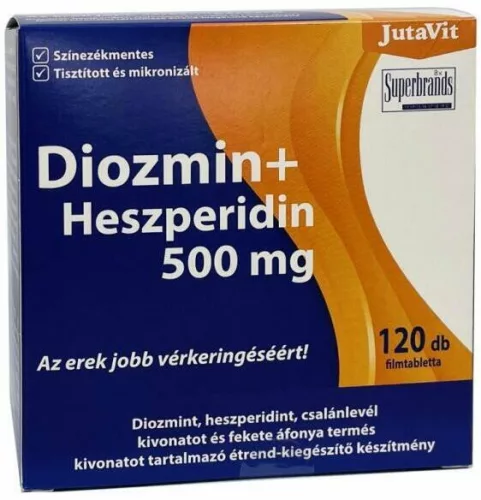 JUTAVIT DIOZMIN HESP 500MG FILMTABL 120X