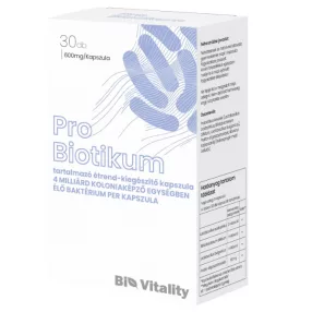 PROBIOTIKUM KAPSZULA 30X BIOVITALITY