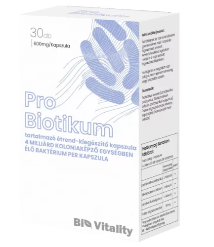 PROBIOTIKUM KAPSZULA 30X BIOVITALITY