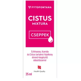FYTOFONTANA CISTUS MIXTURA KAPSZULA 30X