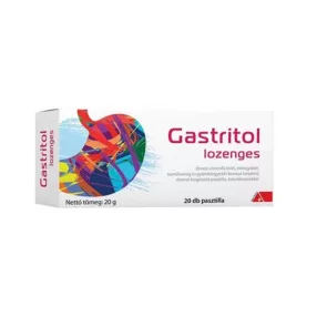 GASTRITOL ÉTRENDKIEGÉSZÍTŐ PASZTILLA 20X