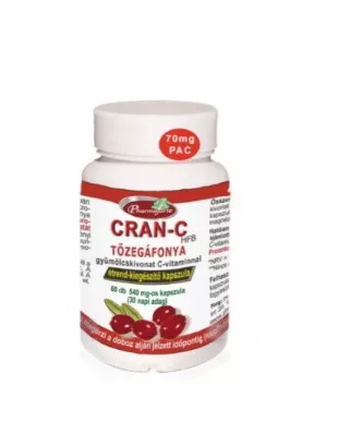 CRAN-C HFB TŐZEGÁFONYA 540MG KAPSZ 60X