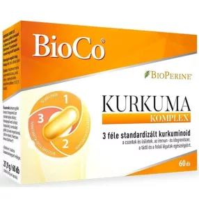 KURKUMA KOMPLEX KAPSZULA 60X BIOCO