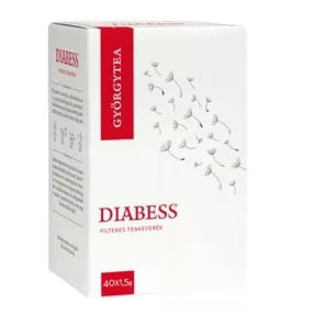 DIABESS TEAKEV 40X 1,5G FILT GYÖRGYTEA