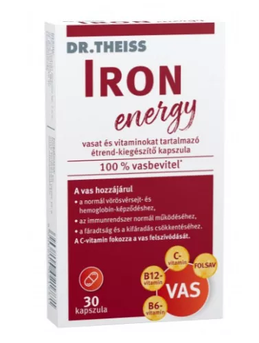 DR.THEISS IRON ENERGY VITAMIN KAPSZ 30X
