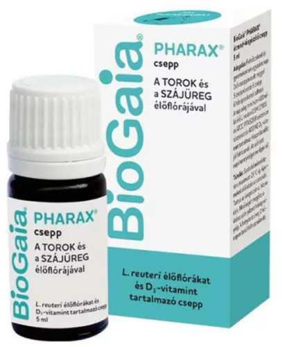 BIOGAIA PHARAX ÉTRENDKIEGÉSZÍTŐ CSEPP5ML