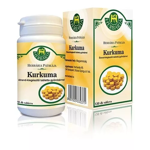 Kurkuma-gyömbér tabletta 120x 74660