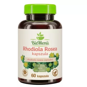 BIOMENÜ BIO RHODIOLA ROSEA KAPSZULA 60X