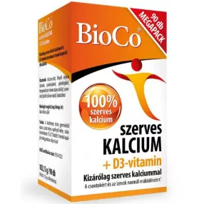 SZERVES KALCIUM D3 FTBL 90X MEGA BIOCO