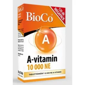 A VITAMIN 10000NE TBL 120X MEGAPCK BIOCO