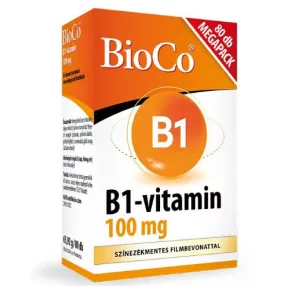 B1 VITAMIN 100MG FTBL 80X MEGAPACK BIOCO