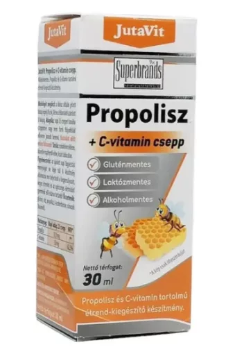 JUTAVIT PROPOLISZ C-VITAMIN CSEPP 30ML