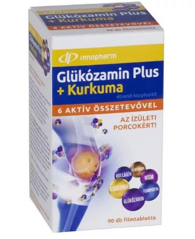VITAPLUS GLÜKÓZAMIN PLUS KURKUMA FTBL90X