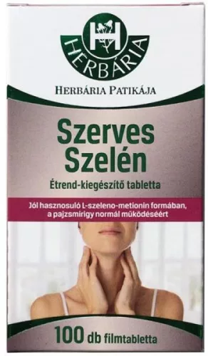 SZERVES SZELÉN ÉKIEG TABLETTA 100X HERB