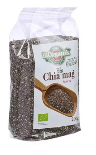 BIORGANIK BIO CHIA MAG FEKETE 200G