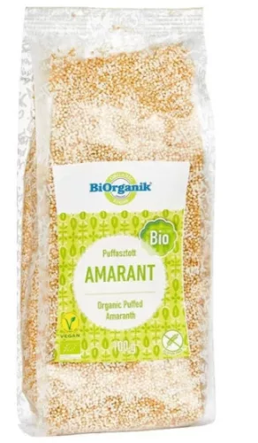 BIORGANIK BIO PUFFASZTOTT AMARANT 100G