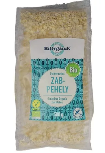 BIORGANIK BIO GLUTÉNMENTES ZABPEHELY500G