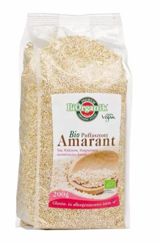 BIORGANIK BIO PUFFASZTOTT AMARANT 200G