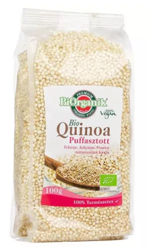 BIORGANIK BIO PUFFASZTOTT QUINOA 100G