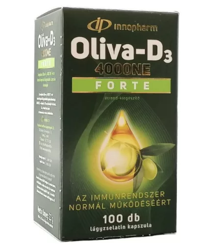 OLIVA-D3 4000NE FORTE KAPSZ 100X INNO