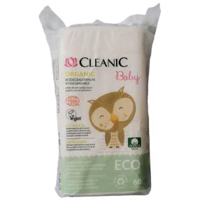 CLEANIC BABY ECO ORGANIC VATTAKORONG 60X
