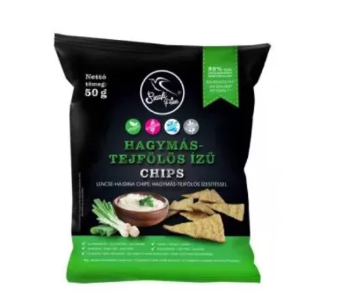 SZAFI FREE GM CHIPS HAGYMÁS-TEJFÖLÖS 50G