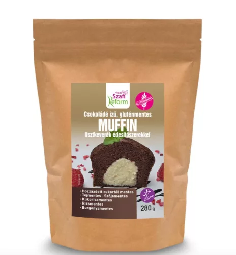 SZAFI REFORM MUFFIN LISZTK CSOKOLÁDÉ280G