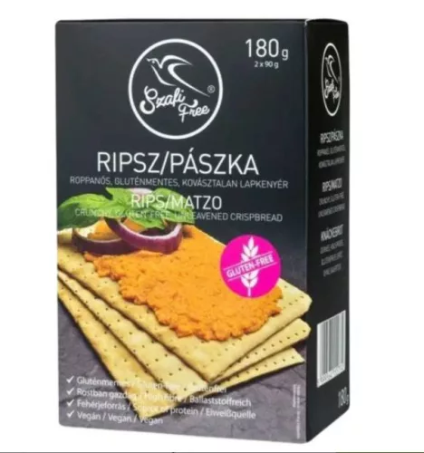 SZAFI FREE GLUTÉNMENTES RIPSZ/PÁSZKA180G