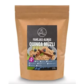 SZAFI FREE QUINOA MÜZLI ALM FAHÉJAS 200G