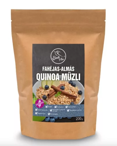 SZAFI FREE QUINOA MÜZLI ALM FAHÉJAS 200G