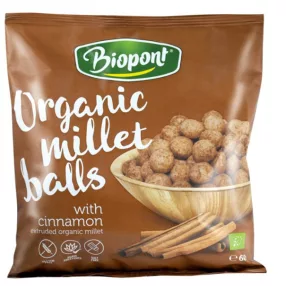 BIO KÖLES GOLYÓ FAHÉJ EXTRUD 60G BIOPONT