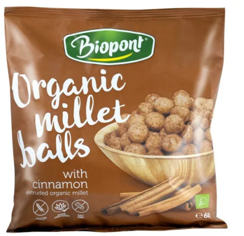 BIO KÖLES GOLYÓ FAHÉJ EXTRUD 60G BIOPONT