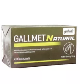 GALLMET NAT BÉLBEN OLDÓDÓ KAPSZULA 60X