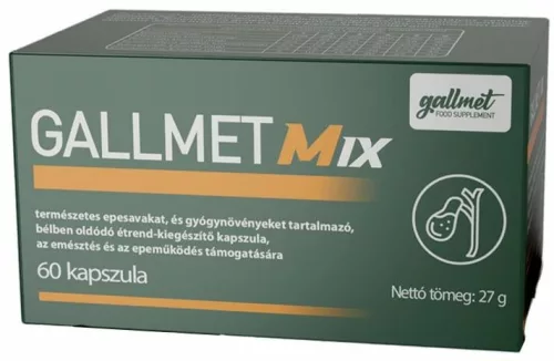 GALLMET MIX BÉLBEN OLDÓDÓ KAPSZULA 60X