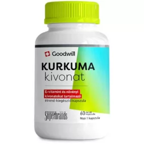 KURKUMA KIV E ÉTRKIEG KAPSZ 60X GOODWILL